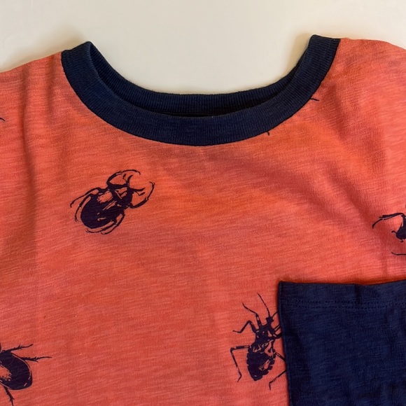 Gap Kids Short Sleeve T-shirt Bugs and Beetles Boys Large Like New - Picture 3 of 7
